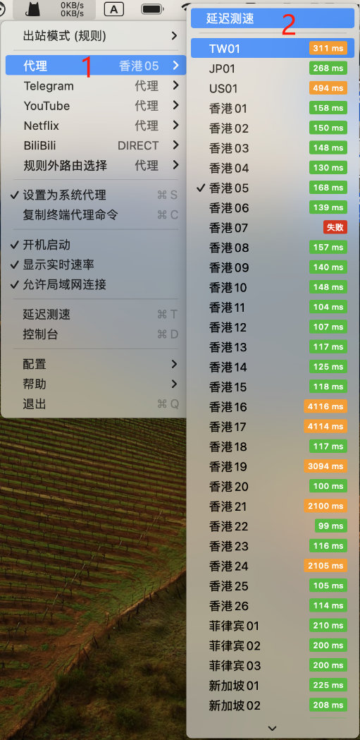 标准设置